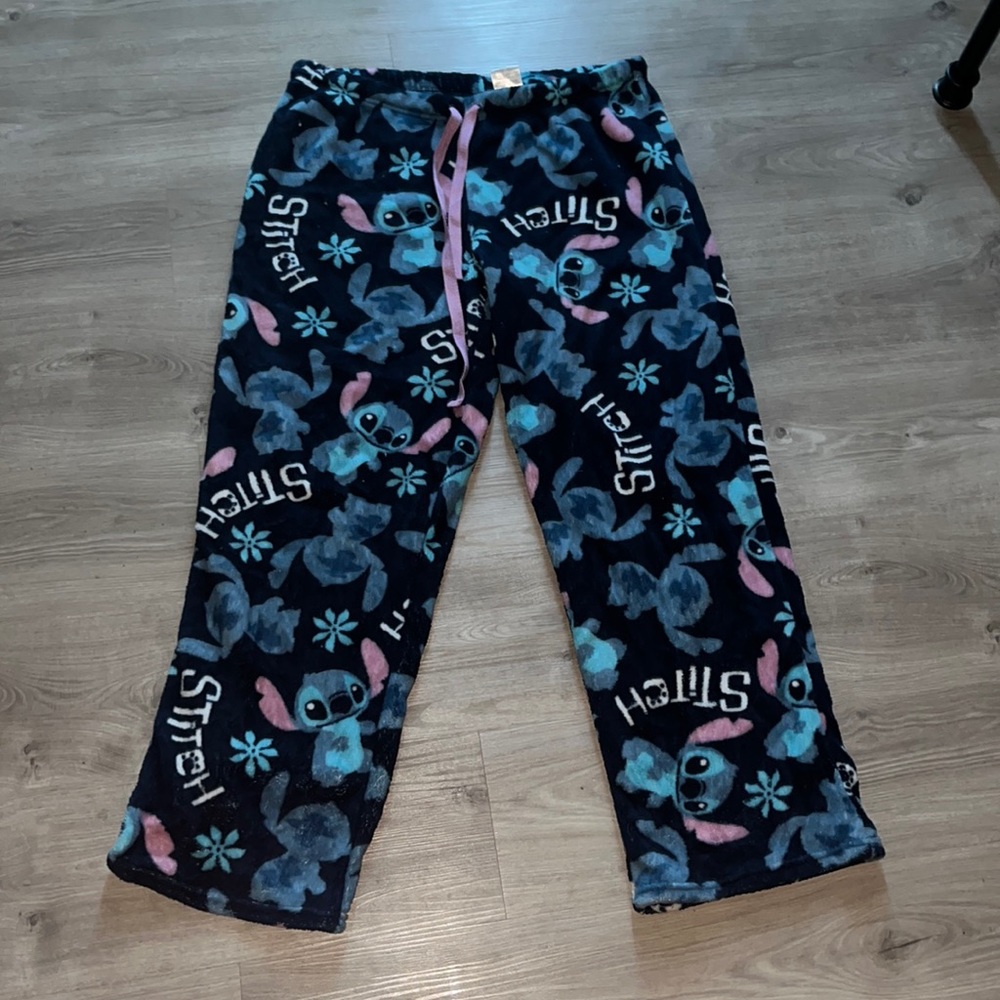 stitch from lelo and stitch pajama pants